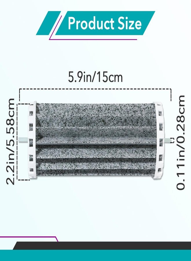 Joworthy 4 PCS PRBW2350B Bio Wheel Aquarium Fish Tank Filters Compatible with Penguin 200 350 Hang On Filters, Fits for 200B 350B Assembly Biowheel Part - Image 3